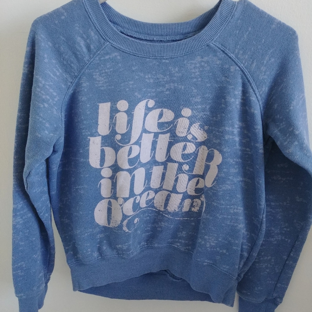 Billabong cropped sweatshirt